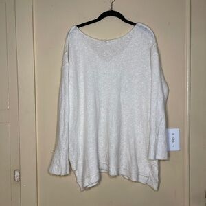 Free People Cozy White Women's Sweater